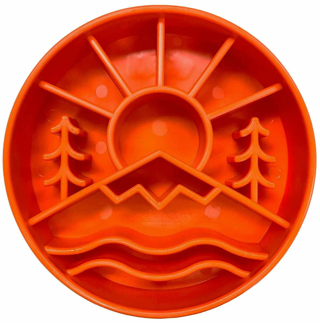 SodaPup eBowl Slow Feeder – Enrichment Dog Bowl (Great Outdoors)